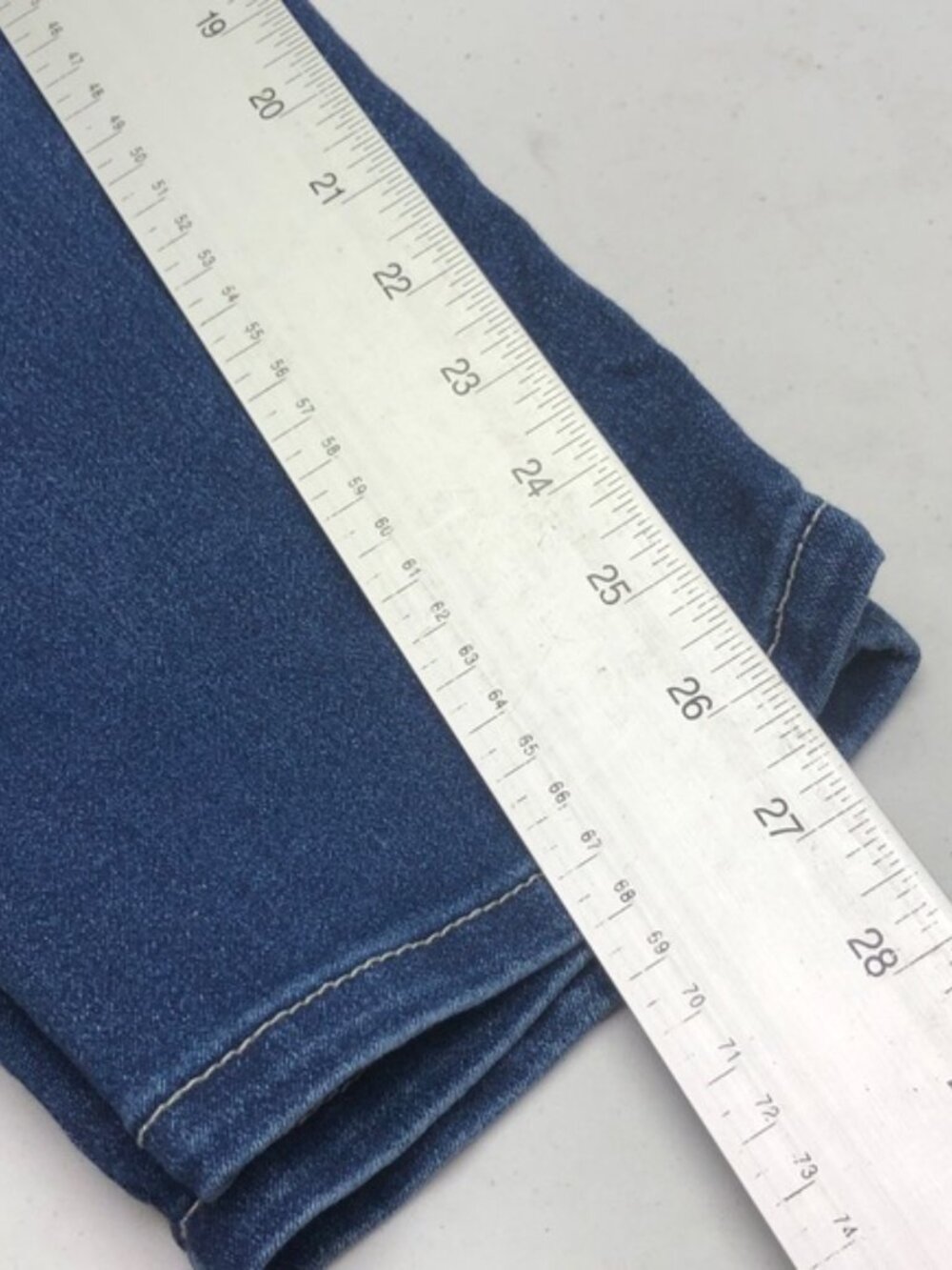 ANGELS FOREVER CONVERTIBLE HIGH-RISE SKINNY ANKLE JEANS SZ16 L27 ⭐️ - Picture 12 of 14